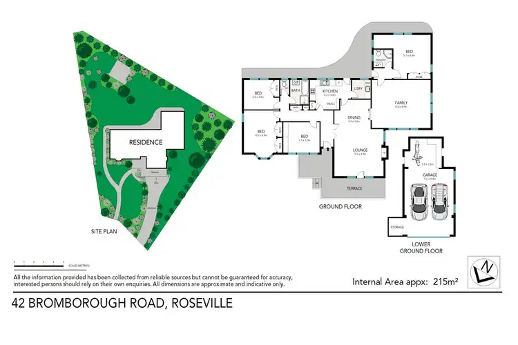 Floorplan of Homely house listing, 42 Bromborough Road, Roseville NSW 2069