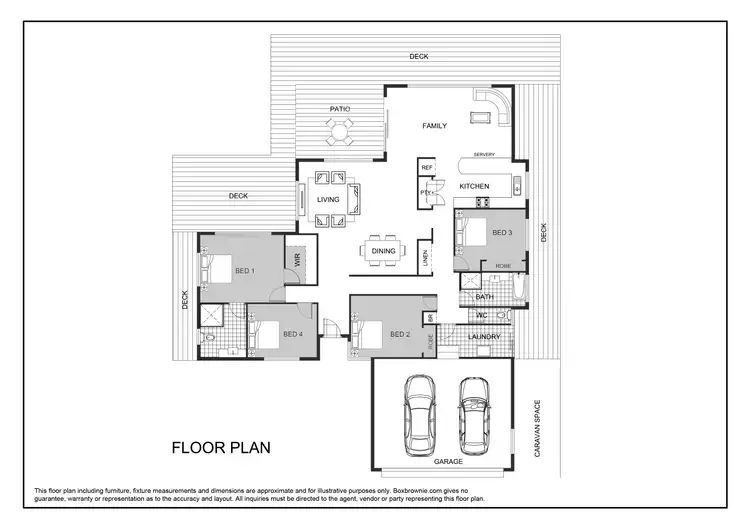 Floorplan of Homely house listing, 51 Burremah Crescent, Mount Coolum QLD 4573