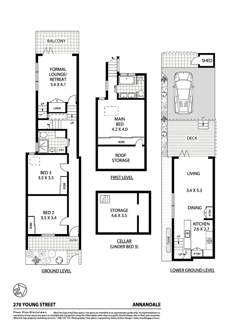 Floorplan of Homely house listing, 270 Young Street, Annandale NSW 2038