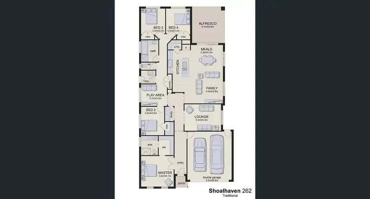 Floorplan of Homely house listing, 17 Red Maple Drive, Cranbourne West VIC 3977