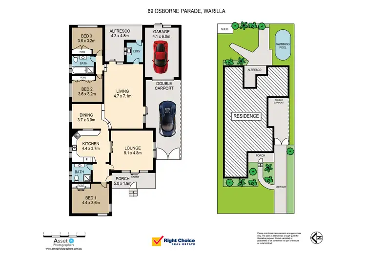 Floorplan of Homely house listing, 69 Osborne Parade, Warilla NSW 2528