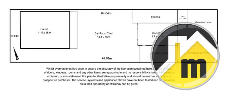 Floorplan of Homely house listing, 4 Anthony Street, Mount Gambier SA 5290