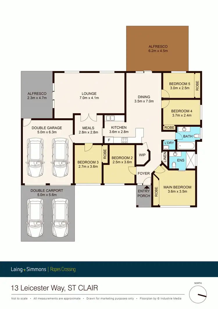 Floorplan of Homely house listing, 13 Leicester Way, St Clair NSW 2759