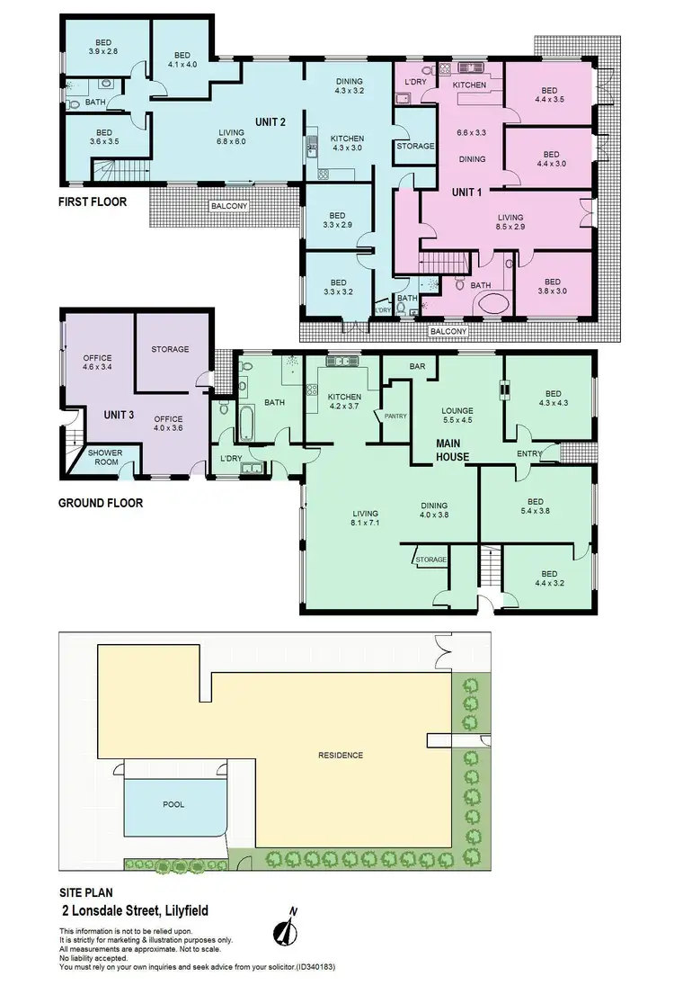 Floorplan of Homely house listing, 2 Lonsdale Street, Lilyfield NSW 2040