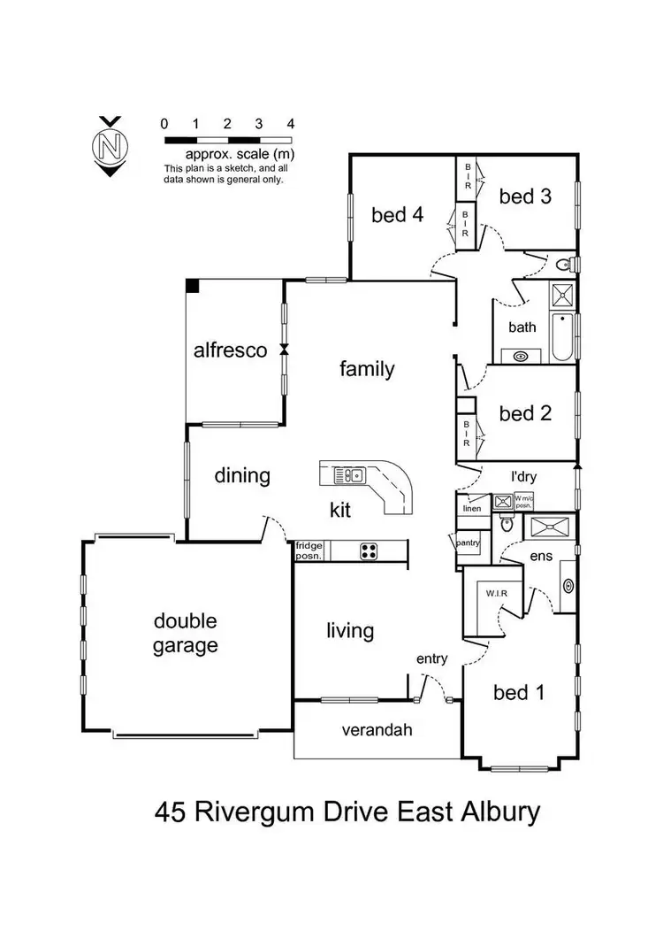 Floorplan of Homely house listing, 45 Rivergum Drive, East Albury NSW 2640