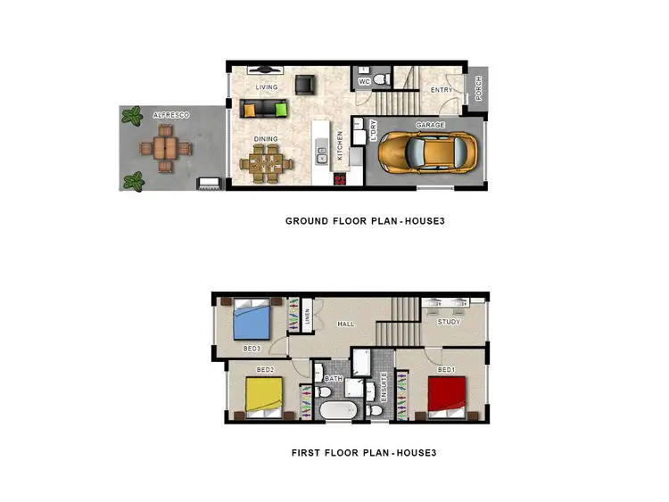 Floorplan of Homely semi-detached listing, 6a Redgum Road, Albion Park NSW 2527