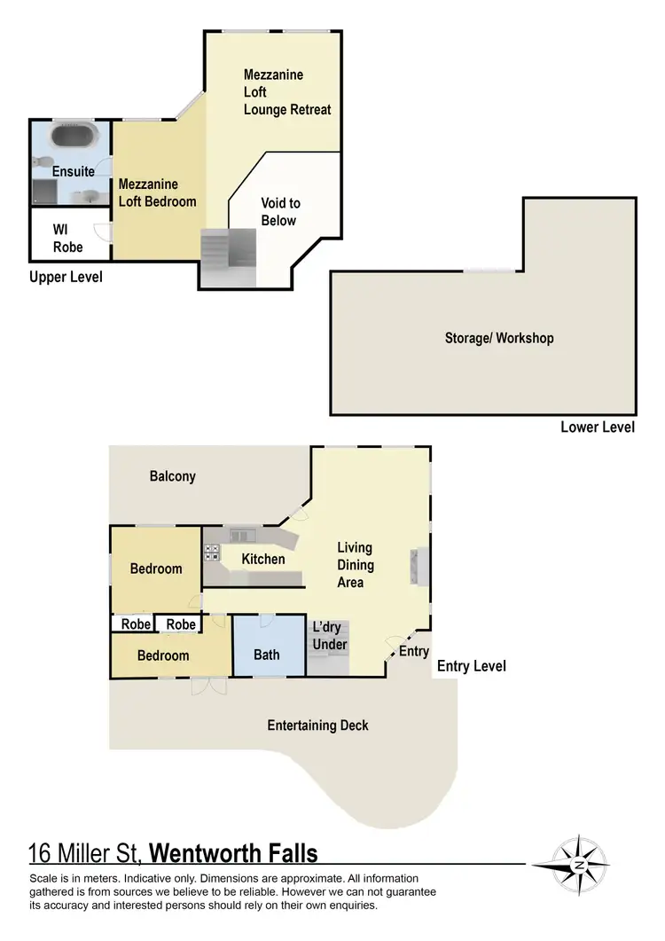 Floorplan of Homely house listing, 16 Miller Street, Wentworth Falls NSW 2782