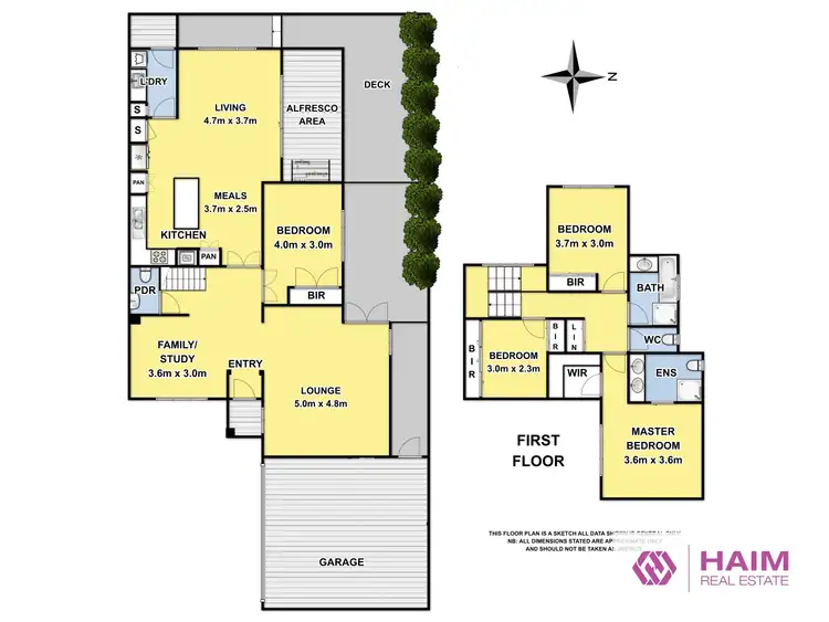 Floorplan of Homely townhouse listing, Address available on request