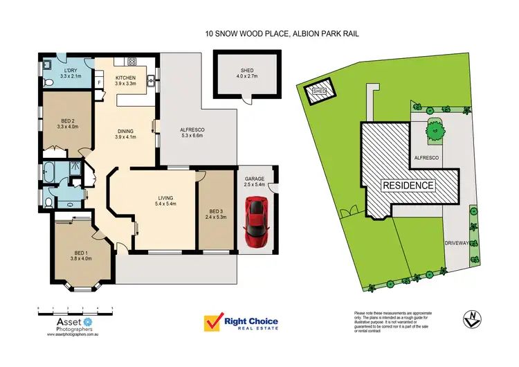 Floorplan of Homely house listing, 10 Snow Wood Place, Albion Park Rail NSW 2527