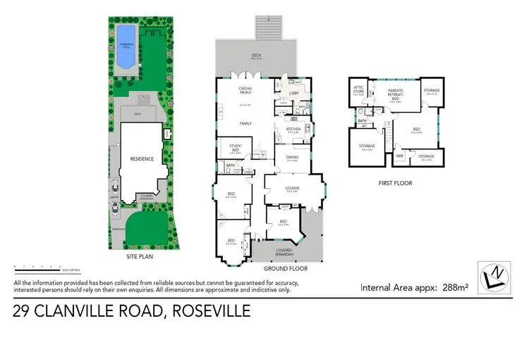Floorplan of Homely house listing, 29 Clanville Road, Roseville NSW 2069