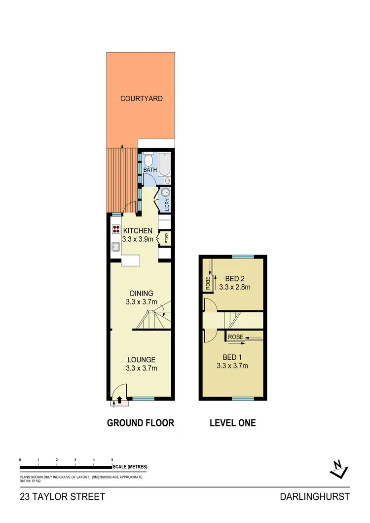 Floorplan of Homely house listing, 23 Taylor Street, Darlinghurst NSW 2010