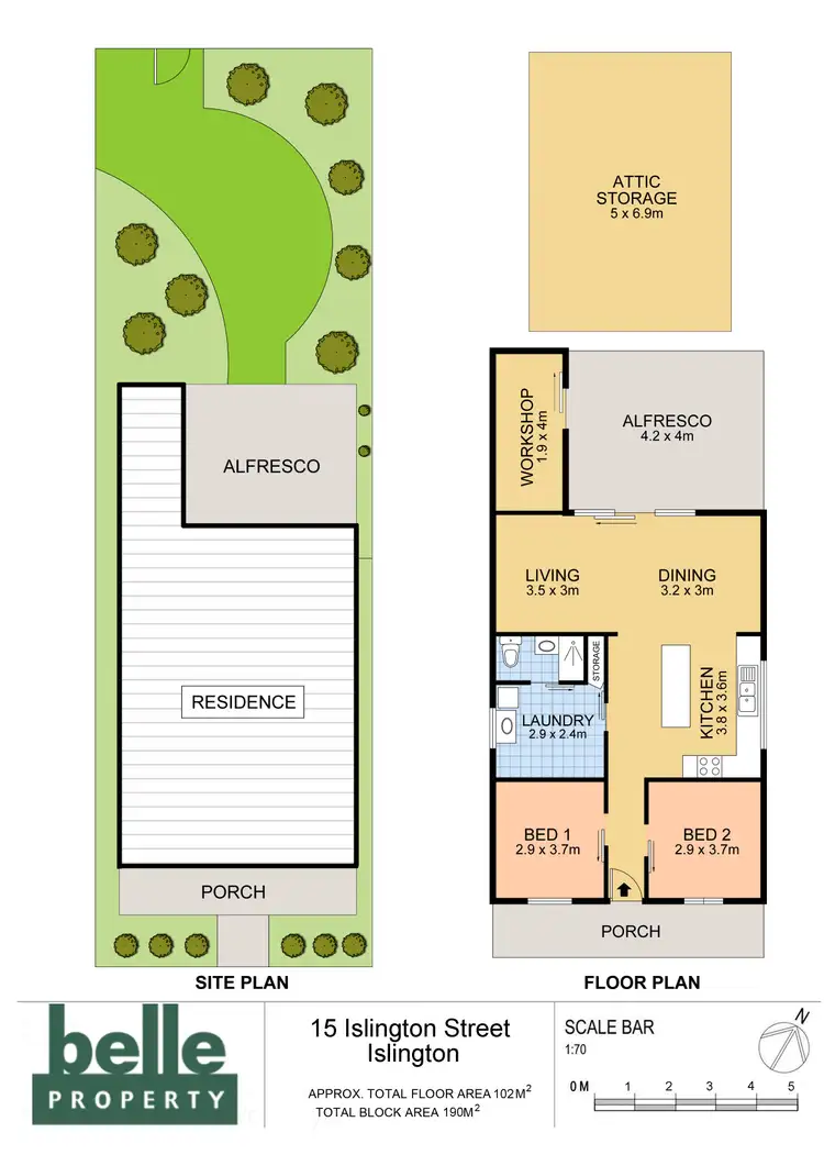 Floorplan of Homely house listing, 15 Islington Street, Islington NSW 2296