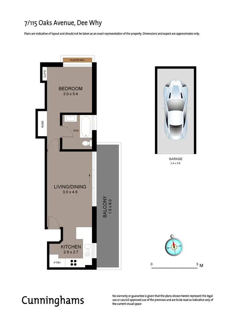 Floorplan of Homely apartment listing, 7/115 Oaks Avenue, Dee Why NSW 2099