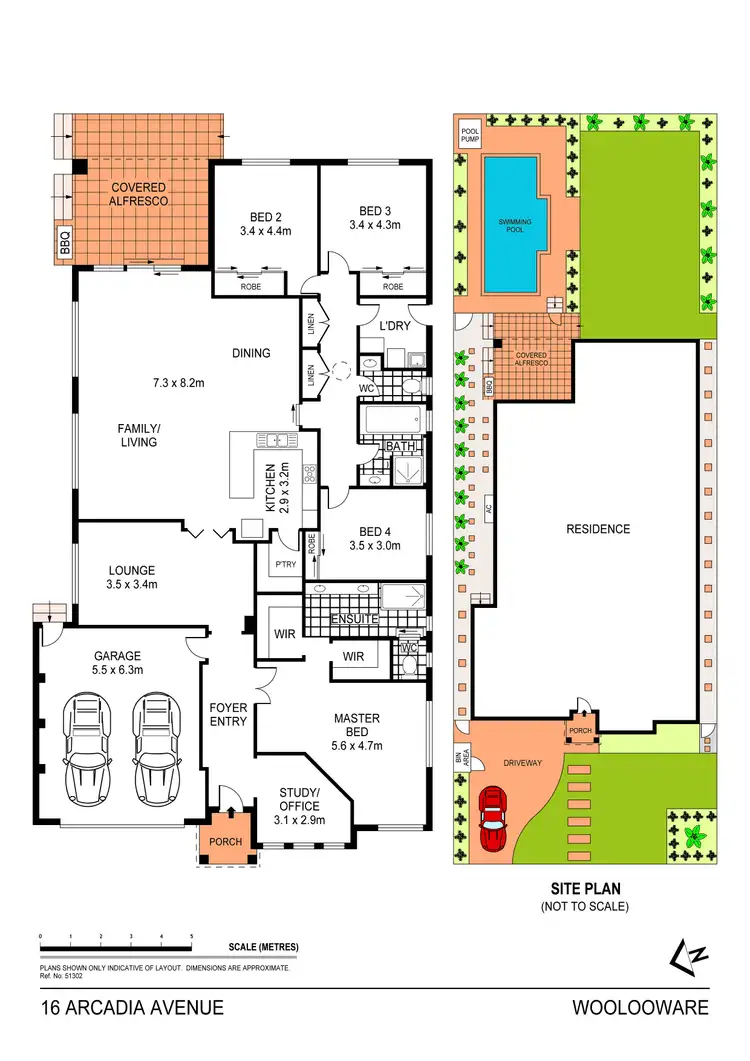 Floorplan of Homely house listing, 16 Arcadia Avenue, Woolooware NSW 2230