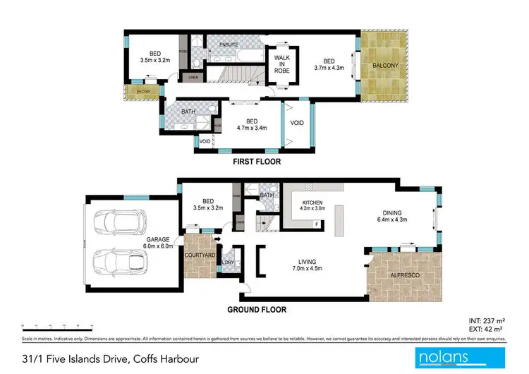Floorplan of Homely villa listing, 31/1 Five Islands Drive, Coffs Harbour NSW 2450