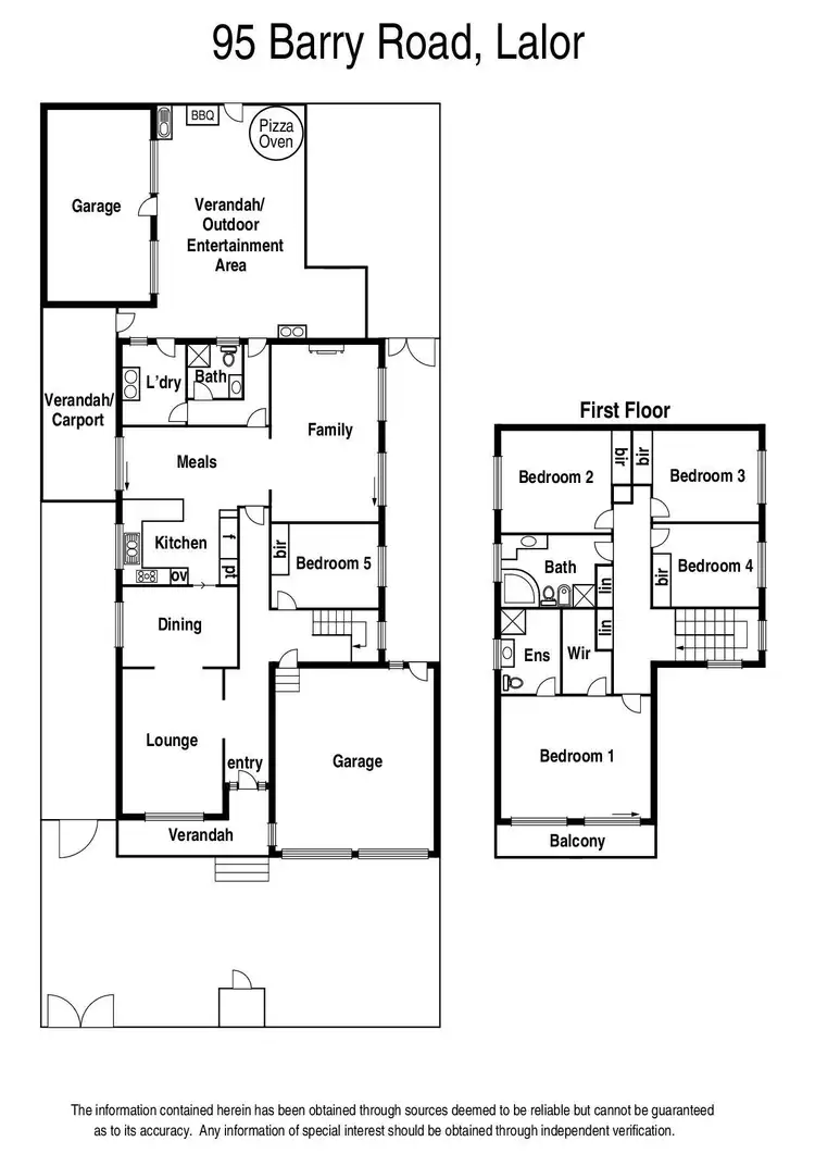 Floorplan of Homely house listing, 95 Barry Road, Thomastown VIC 3074