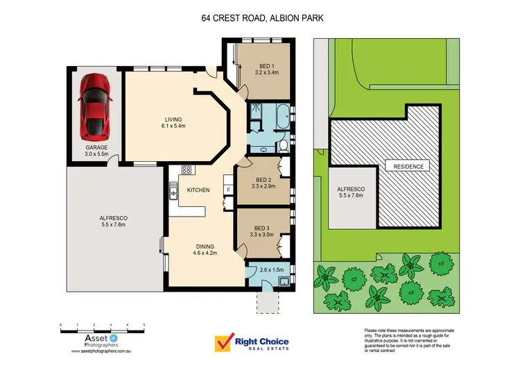 Floorplan of Homely house listing, 64 Crest Road, Albion Park NSW 2527