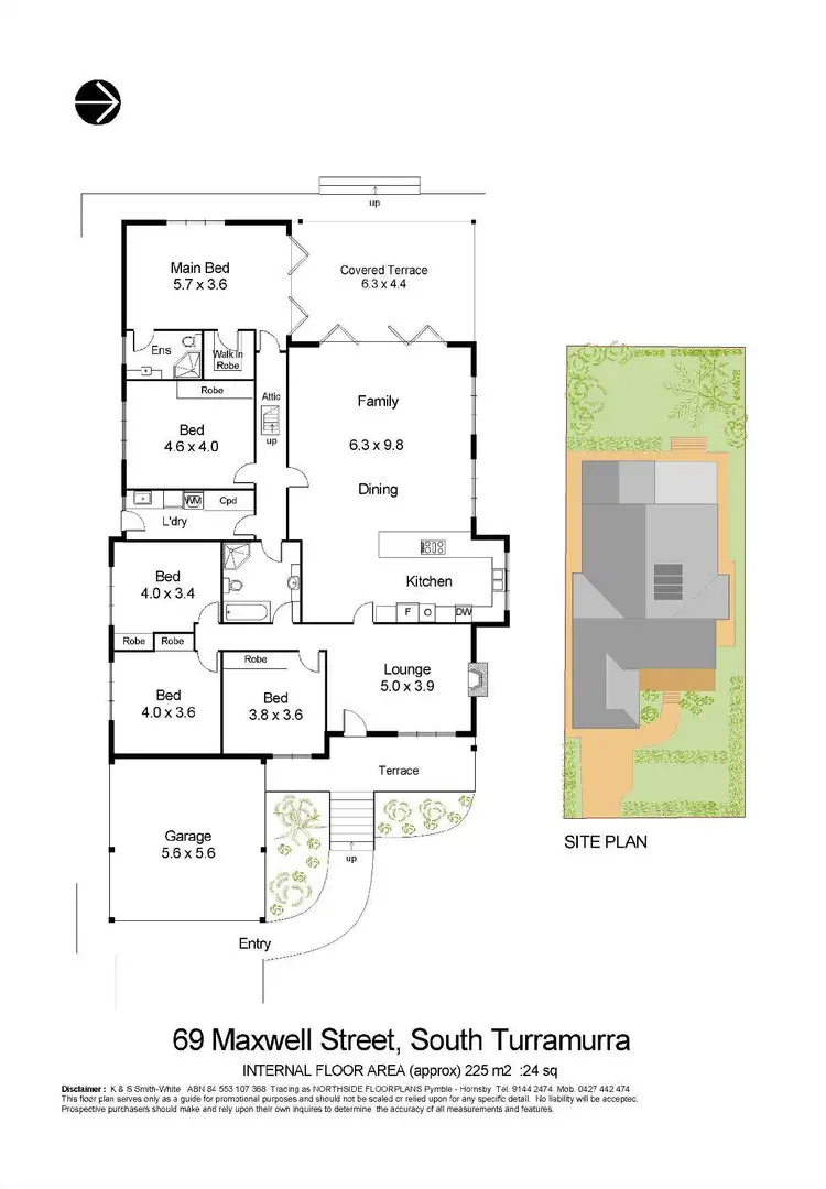Floorplan of Homely house listing, 69 Maxwell Street, Turramurra NSW 2074