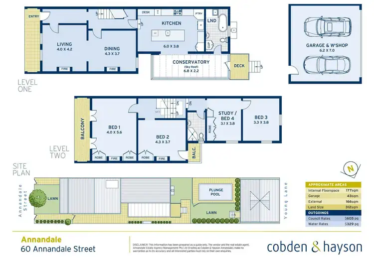 Floorplan of Homely house listing, 60 Annandale Street, Annandale NSW 2038