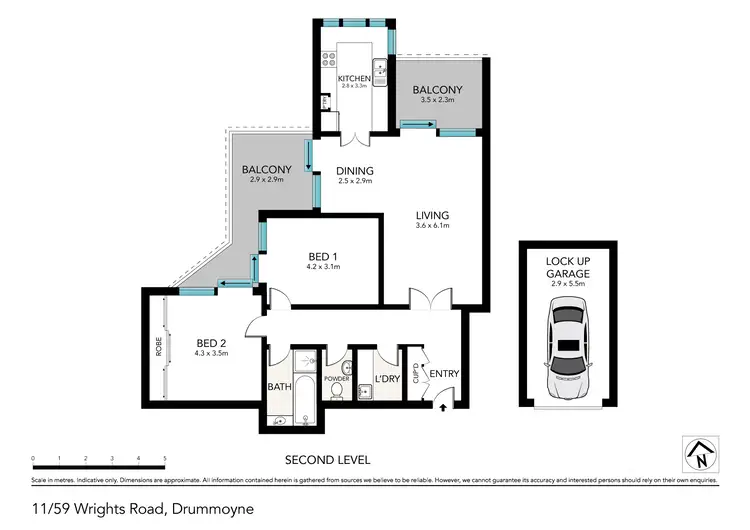 Floorplan of Homely apartment listing, 11/59 Wrights Road, Drummoyne NSW 2047