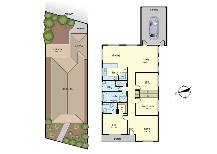 Floorplan of Homely house listing, 70 Manna Gum Drive, Pakenham VIC 3810