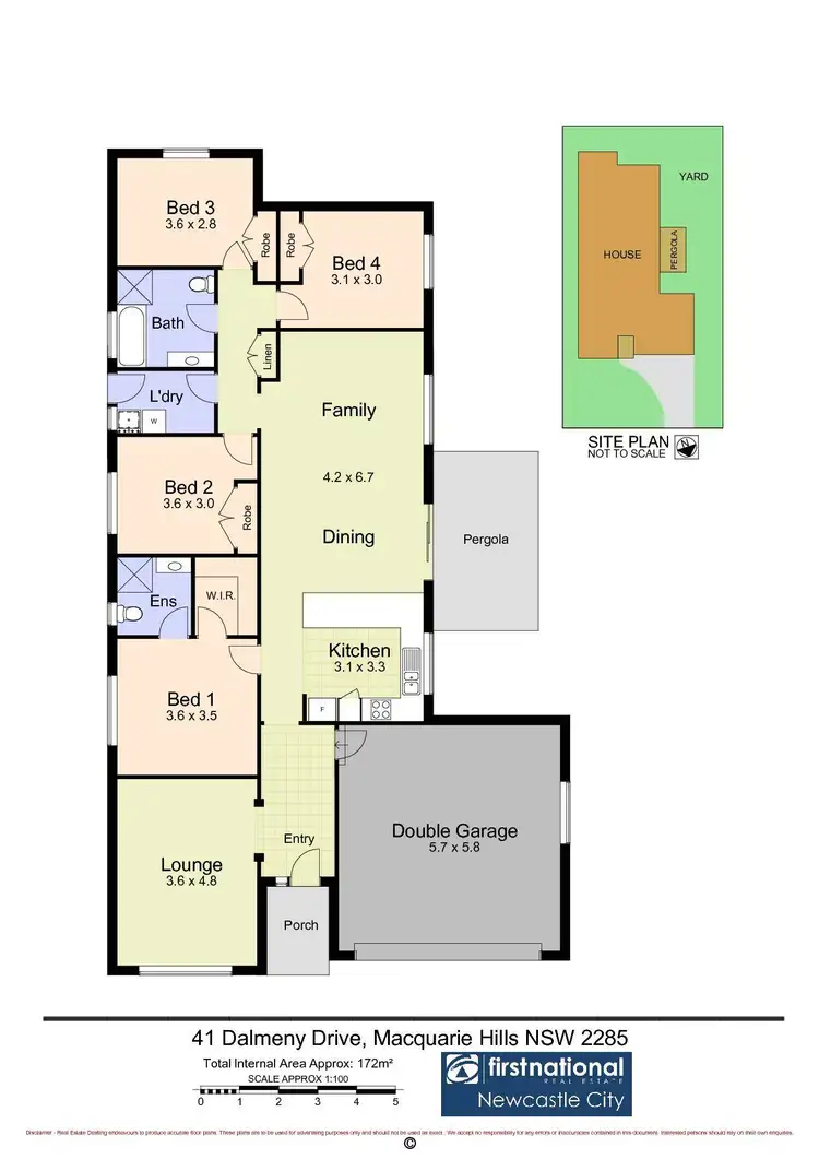 Floorplan of Homely house listing, 41 Dalmeny Drive, Macquarie Hills NSW 2285