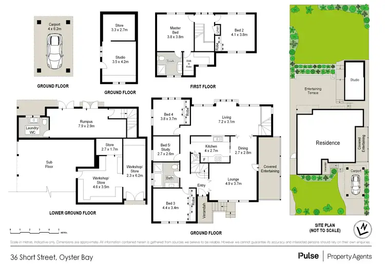 Floorplan of Homely house listing, 36 Short Street, Oyster Bay NSW 2225