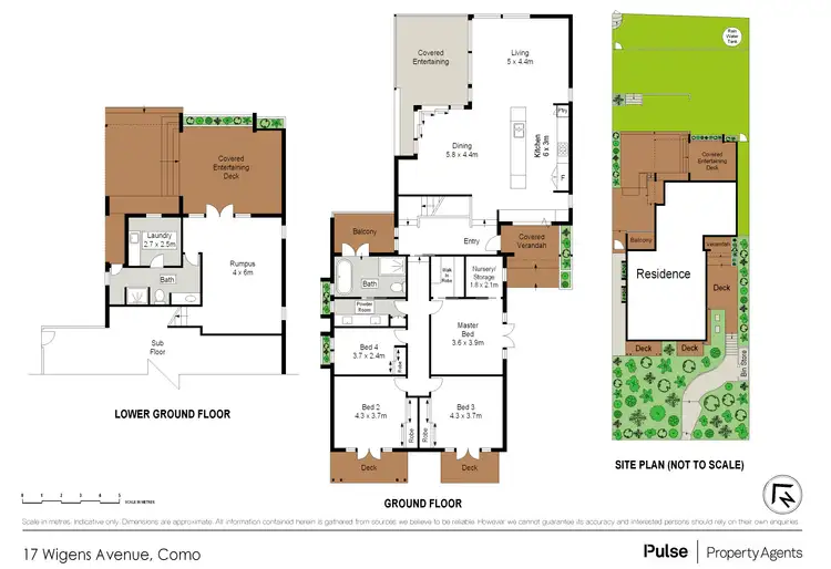 Floorplan of Homely house listing, 17 Wigens Avenue, Como NSW 2226
