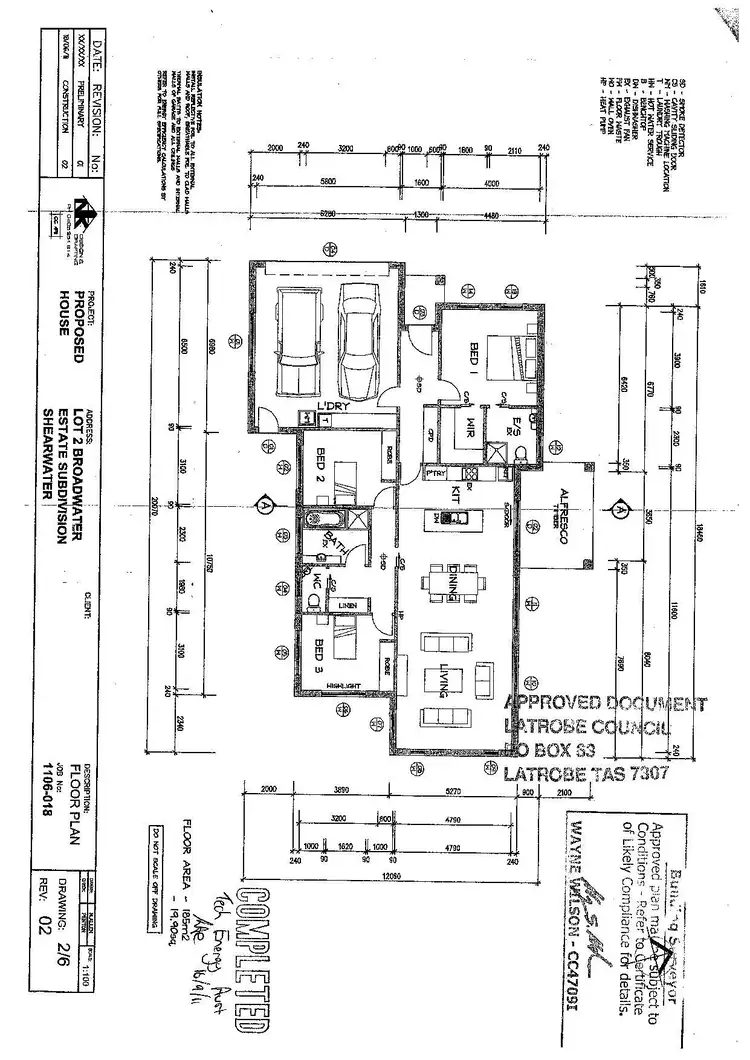 Floorplan of Homely house listing, 4 Arthur Court, Shearwater TAS 7307