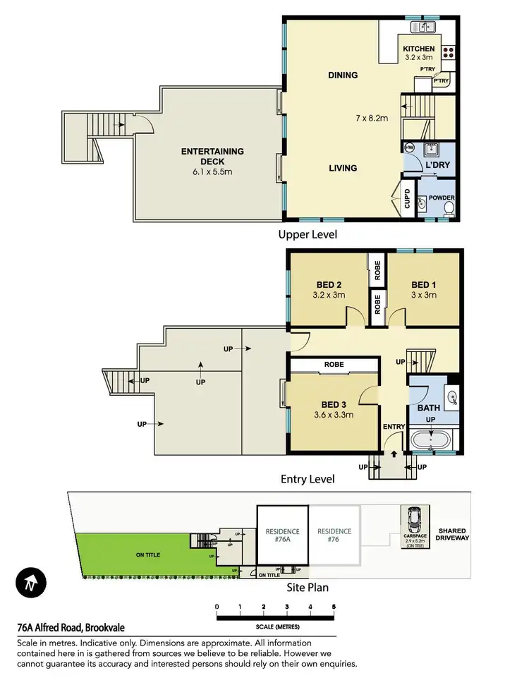 Floorplan of Homely house listing, 76a Alfred Road, Brookvale NSW 2100