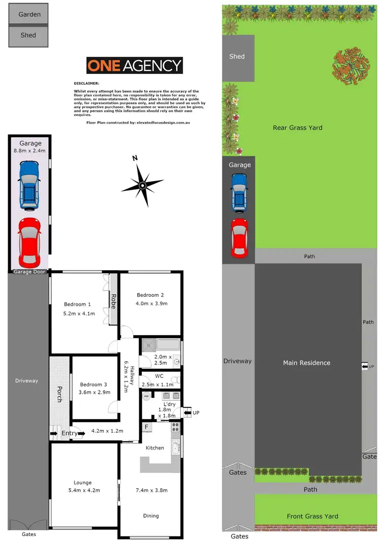 Floorplan of Homely house listing, 100 Russell Avenue, Sans Souci NSW 2219
