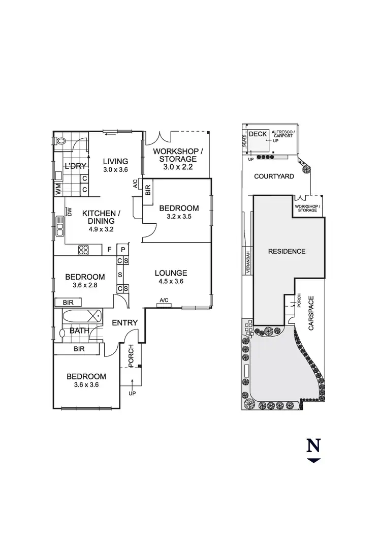 Floorplan of Homely house listing, 9 Dorset Road, Pascoe Vale VIC 3044