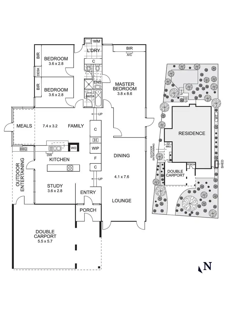Floorplan of Homely house listing, 5 Sophora Court, Templestowe Lower VIC 3107