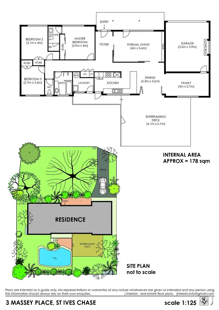 Floorplan of Homely house listing, 3 Massey Place, St Ives NSW 2075
