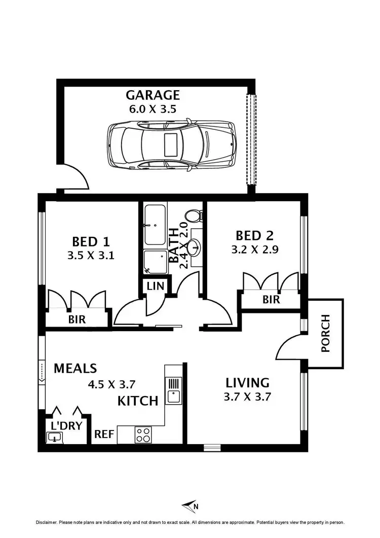 Floorplan of Homely unit listing, 5/3-5 Stephens Street, Riddells Creek VIC 3431
