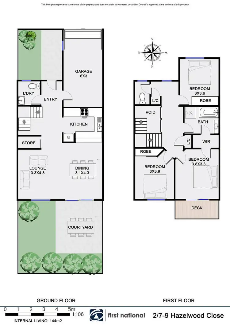 Floorplan of Homely unit listing, 2/7-9 Hazelwood Close, Suffolk Park NSW 2481