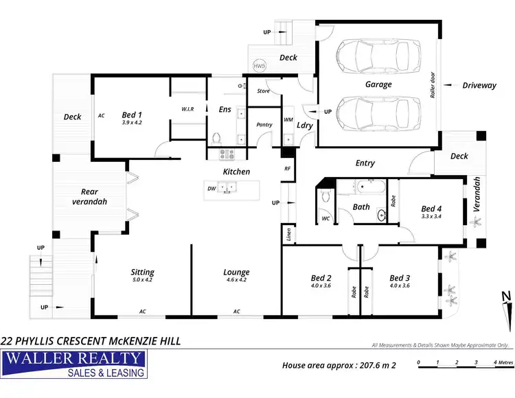 Floorplan of Homely house listing, 22 Phyllis Crescent, Castlemaine VIC 3450