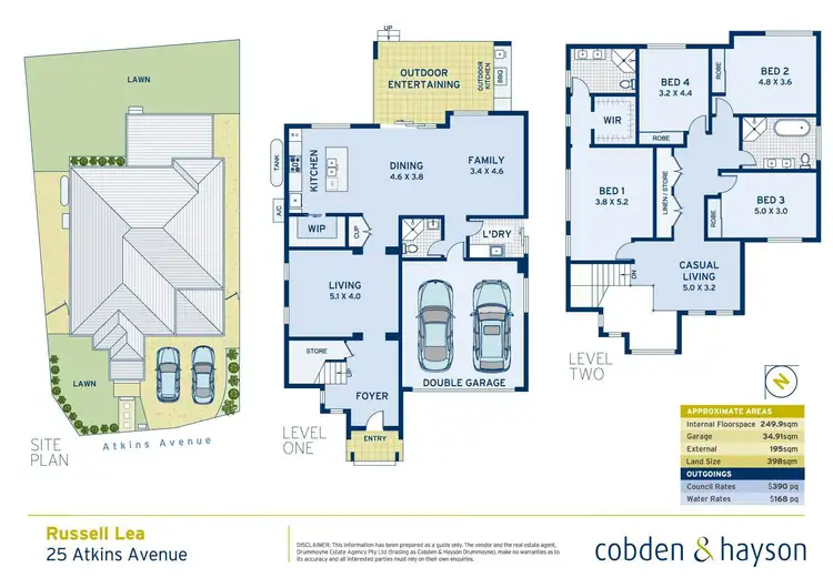 Floorplan of Homely house listing, 25 Atkins Avenue, Russell Lea NSW 2046