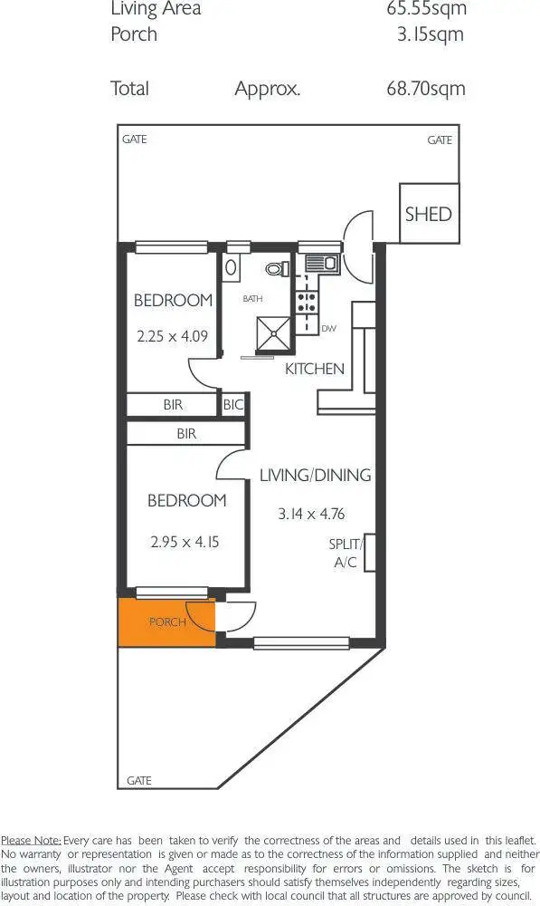 Floorplan of Homely house listing, 5/4 Emerson Grove, Tranmere SA 5073