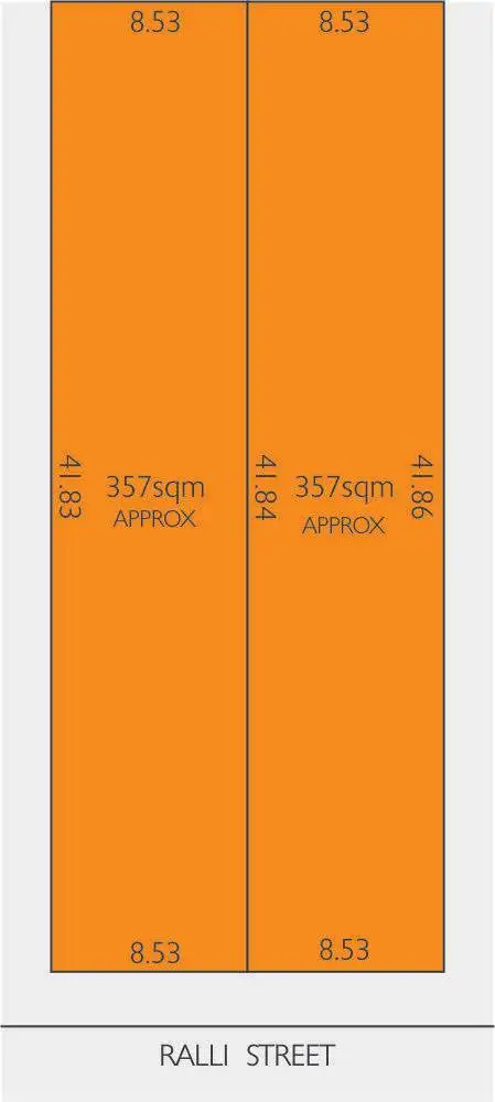 Floorplan of Homely land listing, 18a Ralli Street, Plympton Park SA 5038