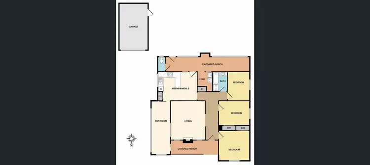 Floorplan of Homely house listing, 4 Florence Court, Dandenong VIC 3175