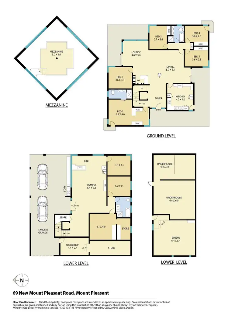 Floorplan of Homely house listing, 69 New Mount Pleasant Road, Mount Pleasant NSW 2519