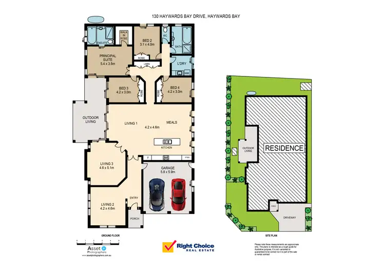 Floorplan of Homely house listing, 130 Haywards Bay Drive, Haywards Bay NSW 2530
