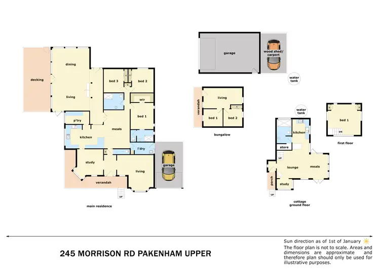 Floorplan of Homely house listing, 245 Morrison Road, Pakenham Upper VIC 3810