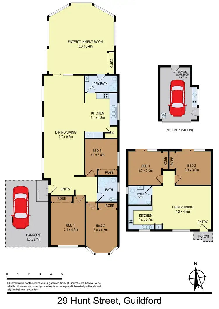 Floorplan of Homely house listing, 29 Hunt Street, Guildford NSW 2161