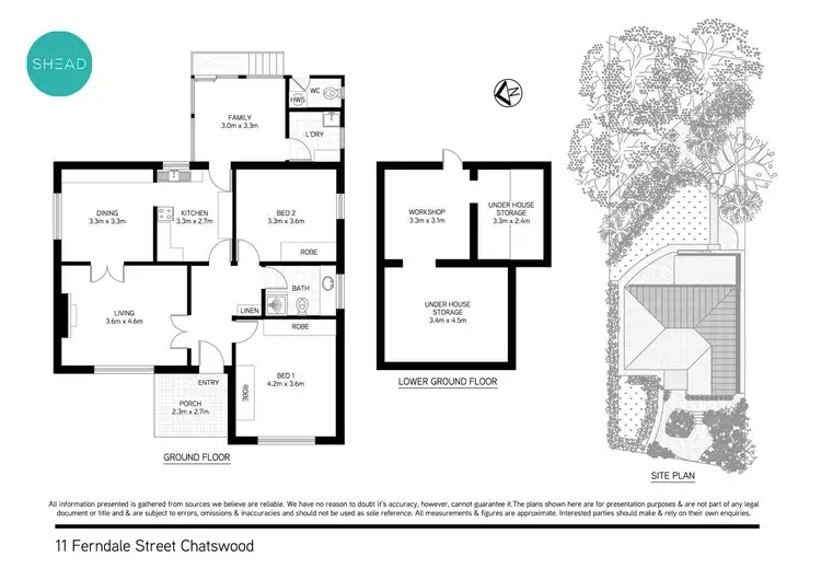 Floorplan of Homely house listing, 11 Ferndale Street, Chatswood NSW 2067
