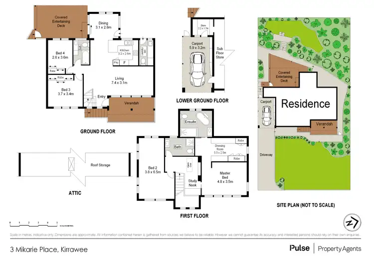Floorplan of Homely house listing, 3 Mikarie Place, Kirrawee NSW 2232