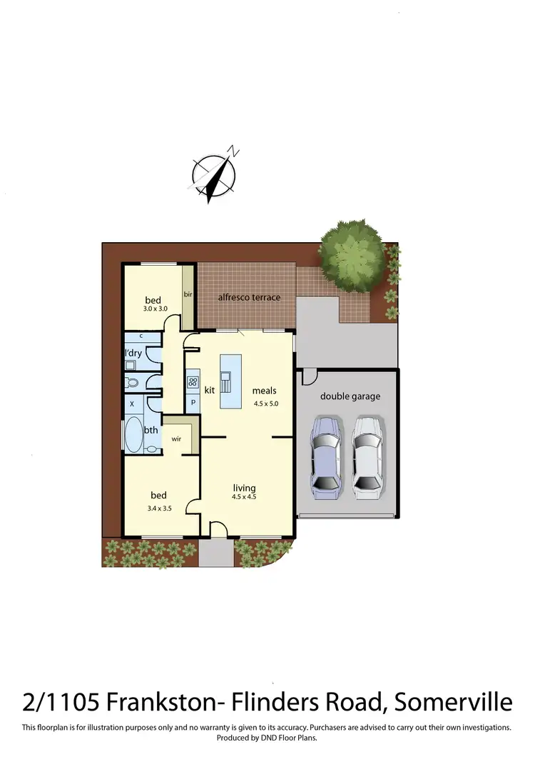 Floorplan of Homely unit listing, 2/51 Guelph Street, Somerville VIC 3912