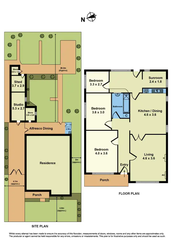 Floorplan of Homely house listing, 27 Dempster Street, West Footscray VIC 3012