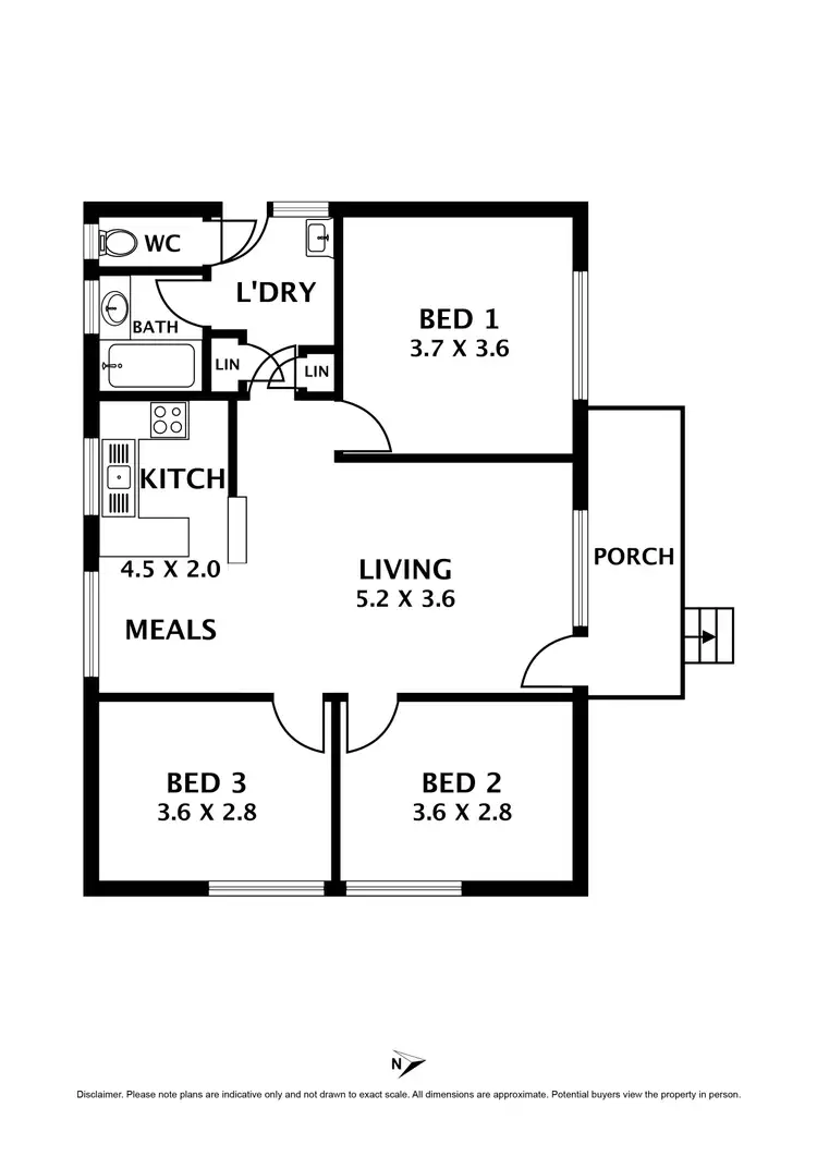 Floorplan of Homely house listing, 45 Blaxland Drive, Sunbury VIC 3429